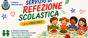Serv. Mensa Scol. 2026 2027 banner
