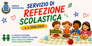 Serv. Mensa Scol. 2026 2027 banner