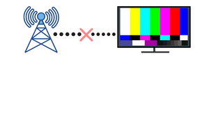 NO SIGNAL  TV ANTENNA