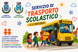 Serv. Scuolabus 2026 2027 Banner