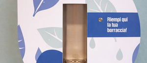 Stazione di rifornimento acqua pubblica