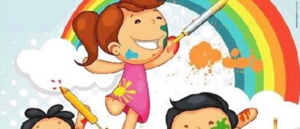 Bimbi arcobaleno colori