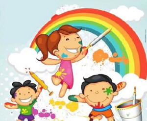 Bimbi arcobaleno colori