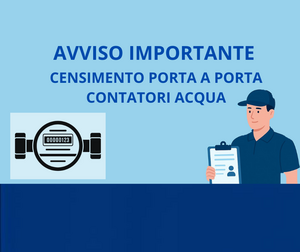 Censimento contatori acqua  2 