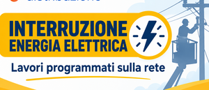 Avviso interruz. corrente elettrica