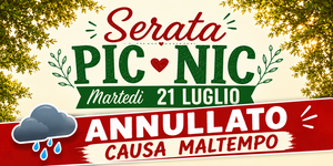 pic nic annullato